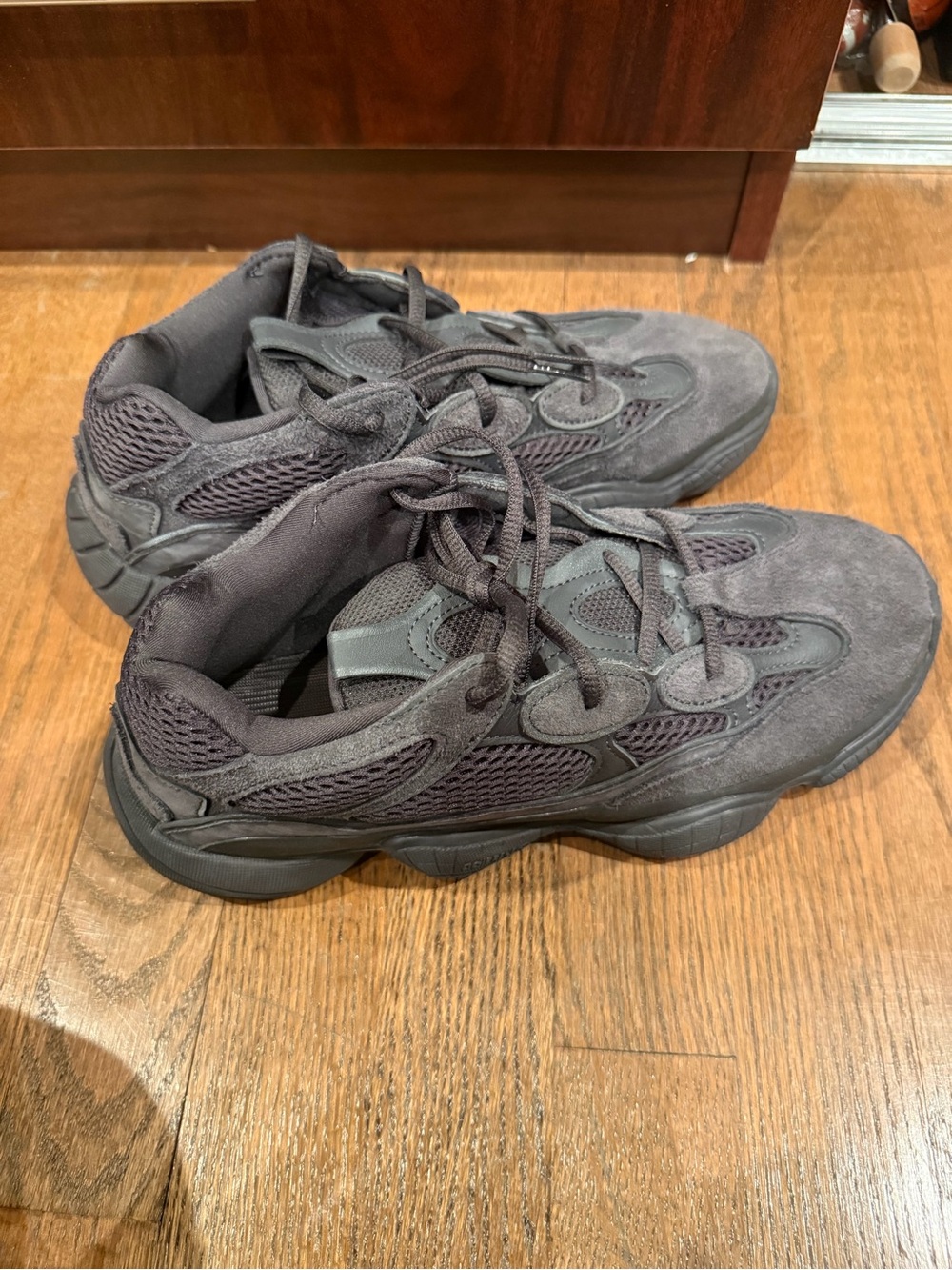 Adidas Yeezy 500 Utility Black F36640 Men's Size 9 Sneakers